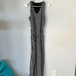 Banana Republic size 8 striped jumpsuit